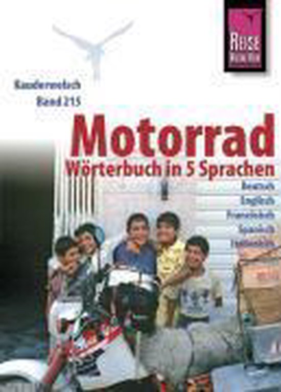 Kauderwelsch Sprachführer Motorrad-Wörterbuch in 5 Sprache ... - cover
