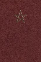 Monogram Pentagram (Neopaganism) Notebook
