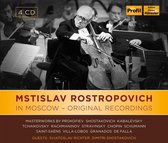 Richter & Leopoldowitsch & Sruss & - Rostropovich Live In Moscow (4 CD)