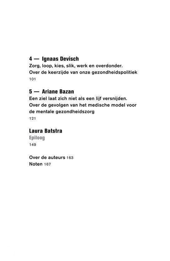 Ziek van gezondheid