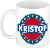 Kristof naam koffie mok / beker 300 ml  - namen mokken