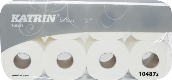 Katrin toiletpapier traditioneel 3-laags - wit