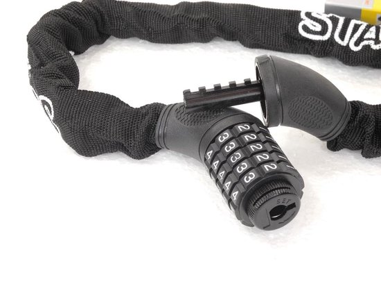 Stahlex Cijferslot - Gehard Staal - SuperSafe Cilinder - Canvas Hoes - 90 cm - Zwart van Stahlex — afbeelding 3