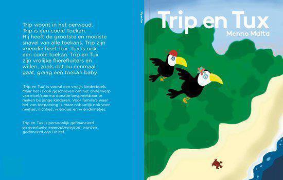 Trip en Tux - Eiceldonatie - Zaadceldonatie - Donorkinderen - Prentenboek