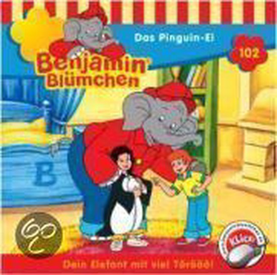 Benjamin Blümchen 102. Das Pinguin-Ei. CD - cover