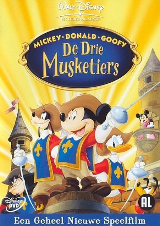 Cover van de film 'Drie Musketiers'