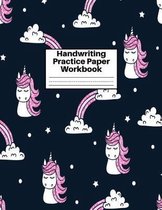 Handwriting Practice Paper Workbook