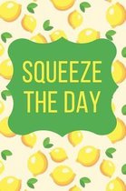 Squeeze the Day Lemon Wallpaper Journal