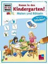 Malen und Rätseln: Komm in den Kindergarten!