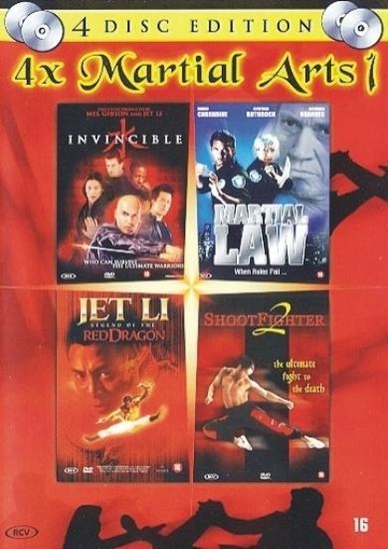 Martial Arts Box (4DVD)
