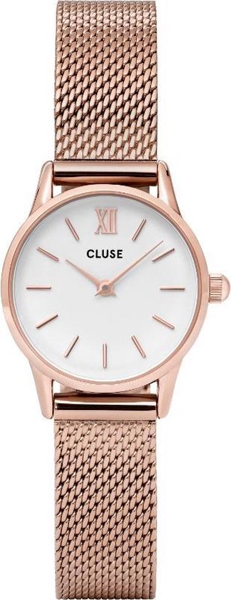 CLUSE CL50006 La Vedett - Horloge -e Mesh Rose Gold White