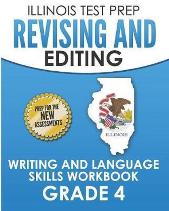 ILLINOIS TEST PREP Revising and Editing Grade 4 - cover