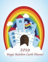 2019 Magic Rainbow Castle 18 Month Academic Year Calendar