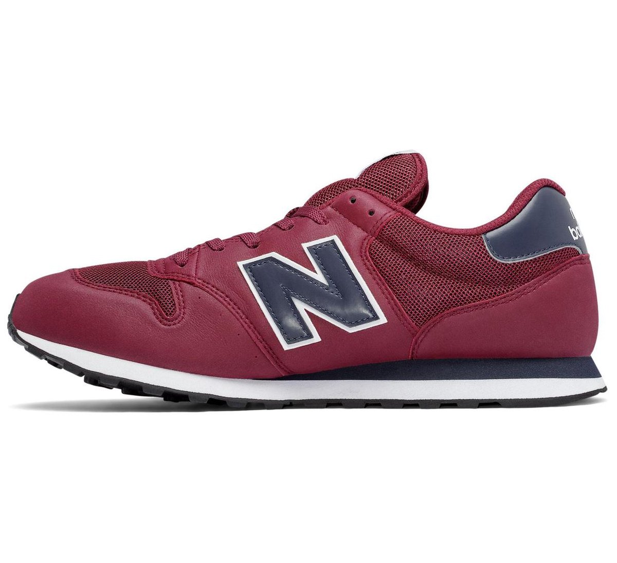 New Balance 500 Classics Traditionnels Heren Sneakers Rood Blauw Maat 44.5 bol
