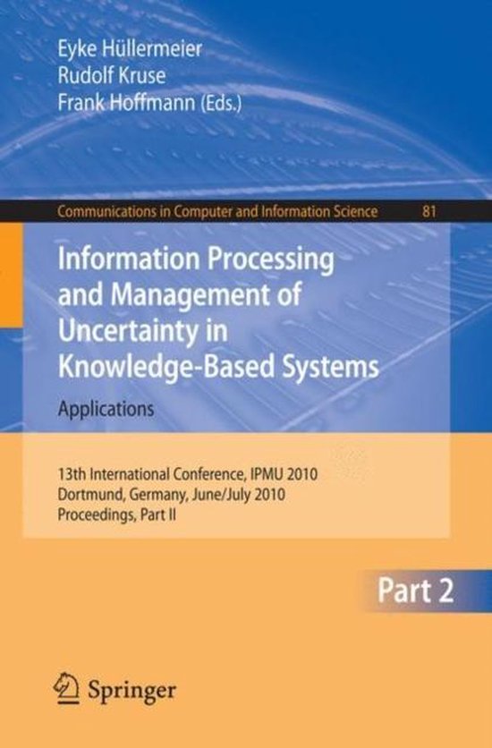 Information Processing and Management of Uncertainty in Know ... - cover
