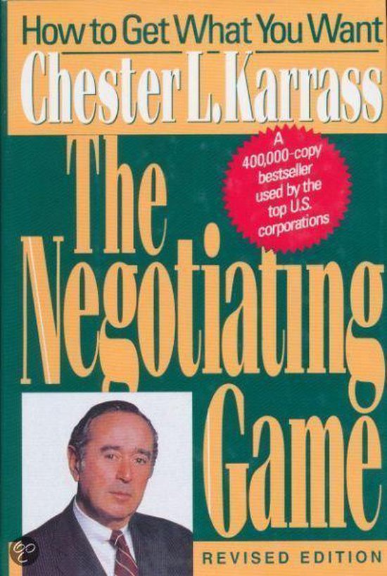The Negotiating Game - cover