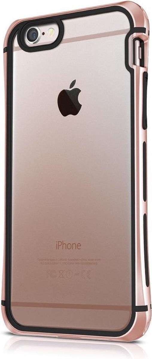 Itskins, Hoesje geschikt voor iPhone 6 / 6S - Toxik Hardcase, Roze