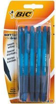 Balpen Bic Soft Feel Clic Assorti Blister