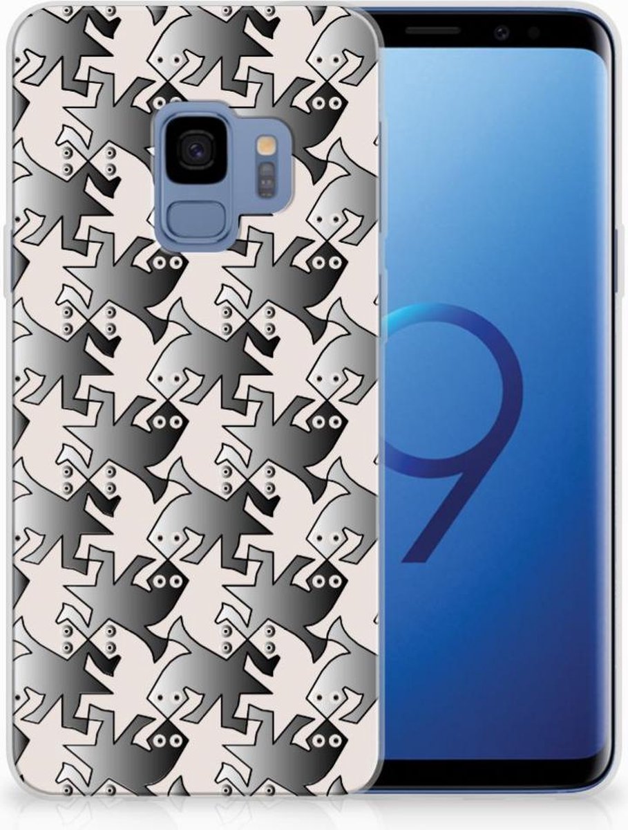 Samsung Galaxy S9 TPU Hoesje Salamander Grey