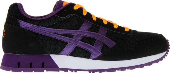 Asics Curreo Sneakers - Maat 38 - Vrouwen - zwart/paars/oranje | bol.com