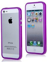 Colorful Bumper Case cover iPhone 5 5S Paars