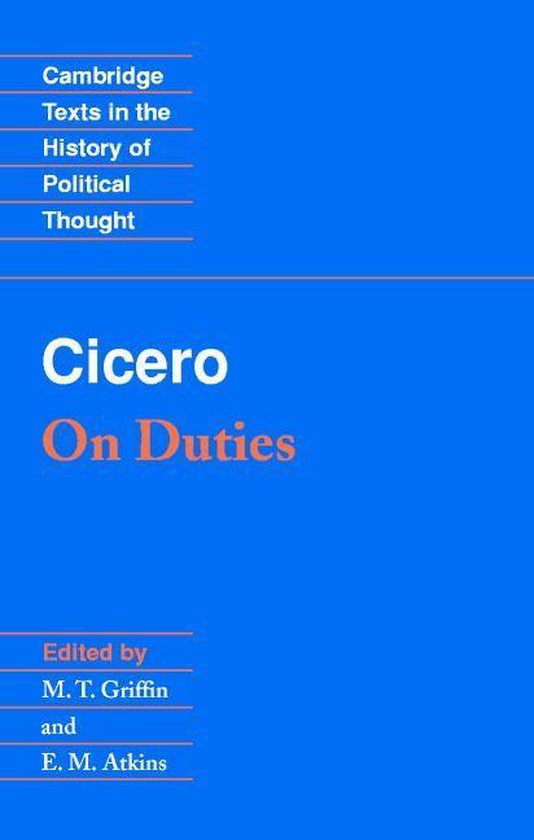 Cambridge Texts in the History of Political Thought - Cicero ... - cover
