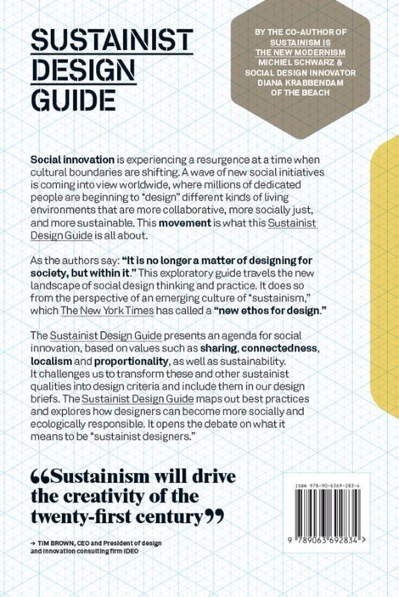 Sustainist design Guide - back cover