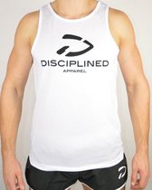 Fitness Tank Classic | Wit (S) - Disciplined Apparel