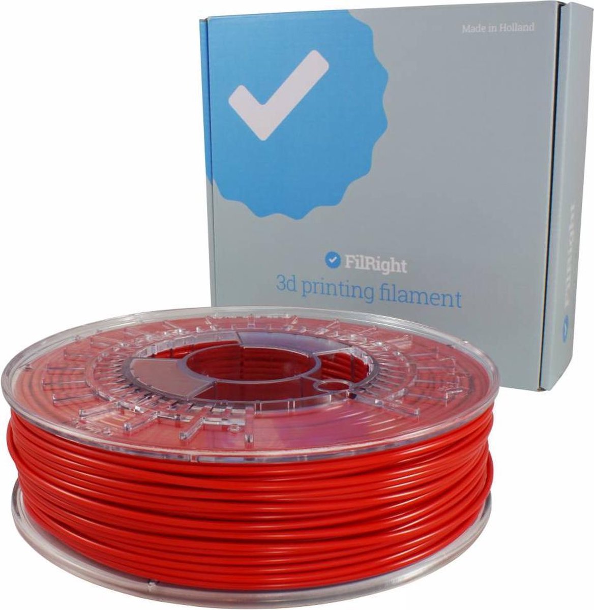 FilRight Designer Filament FLEXIBEL - Rood - 1.75mm