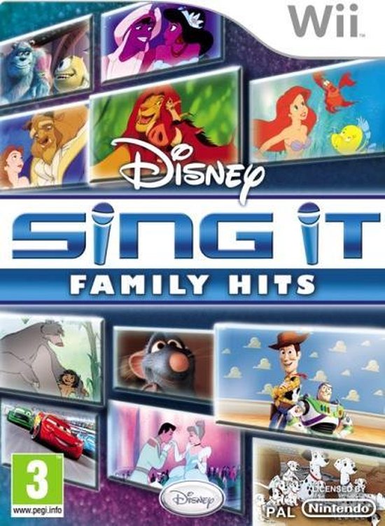 Disney Sing It Family Hits - Wii