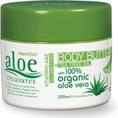 Pharmaid Aloe Treasures Body butter Tea Tree Oil & Aloë vera 200ml | Moisturizer Natural Bodybutters