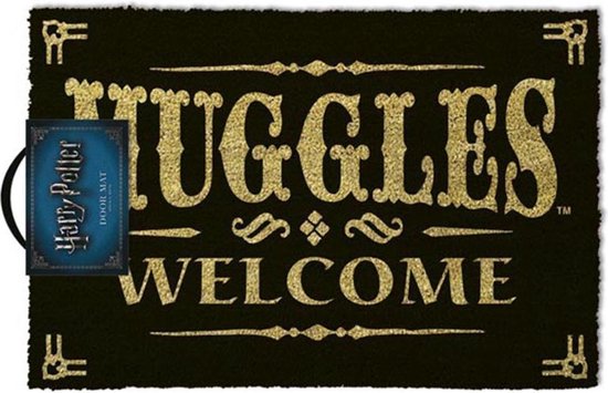 Harry Potter Muggles Welcome deurmat | bol.com