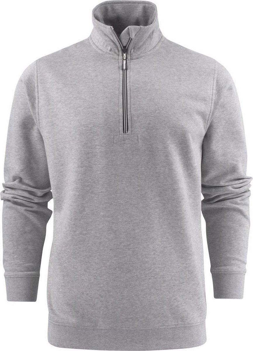 Printer SWEATSHIRT ROUNDERS RSX 1/2 ZIP 2262053 - Grijs Mêlee - M