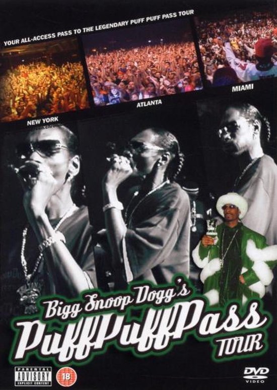 Cover van de film 'Snoop Dogg - Puff Puff Pass Tour'
