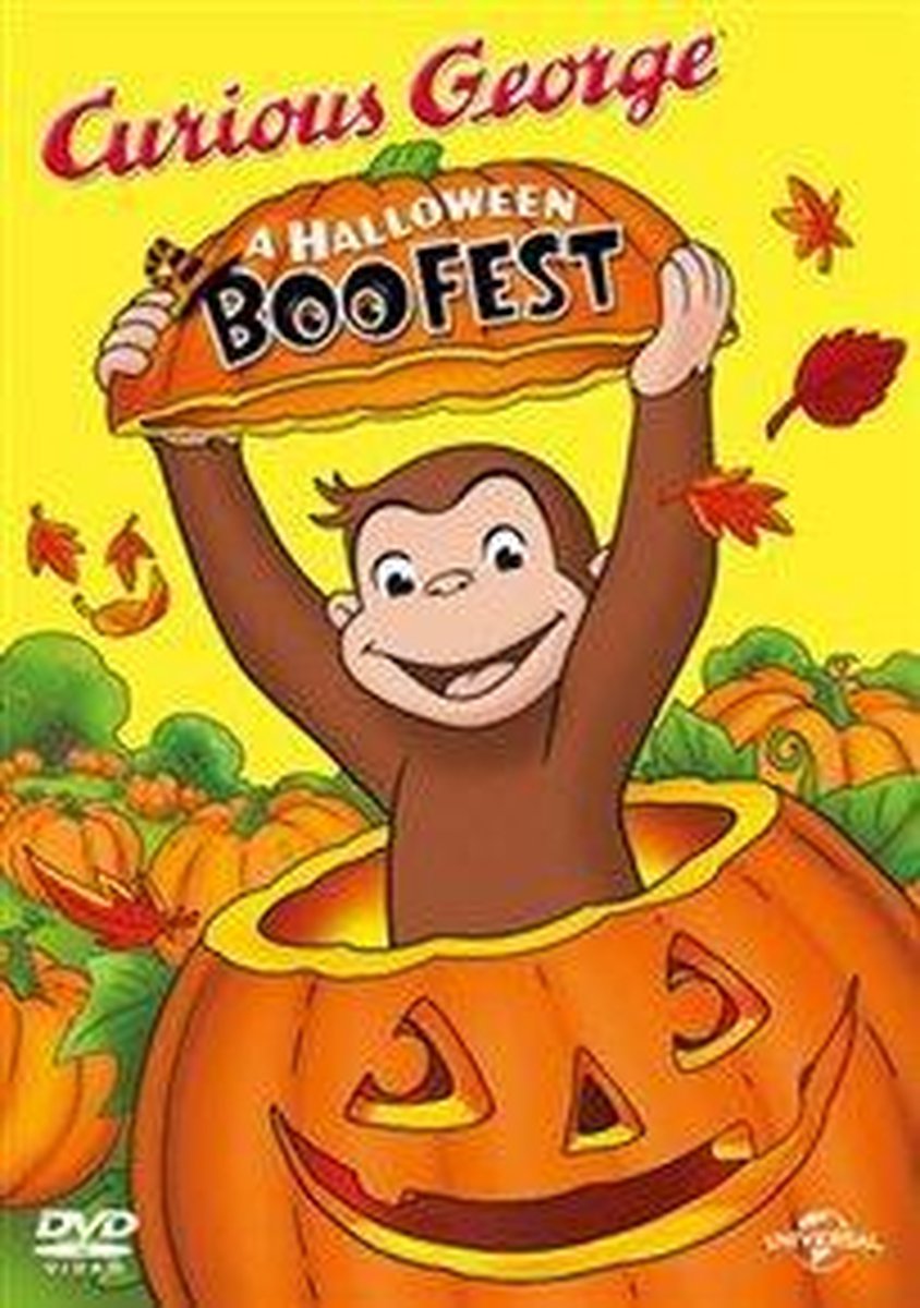 Warner Bros Curious George: A Halloween Boo Fest DVD