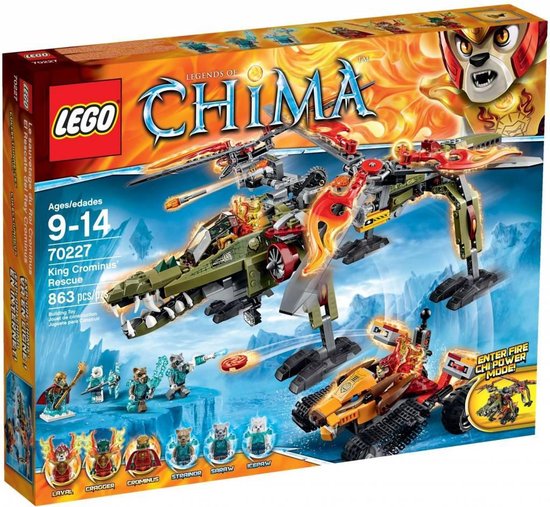 LEGO Chima De Redding van Koning Crominus - 70227