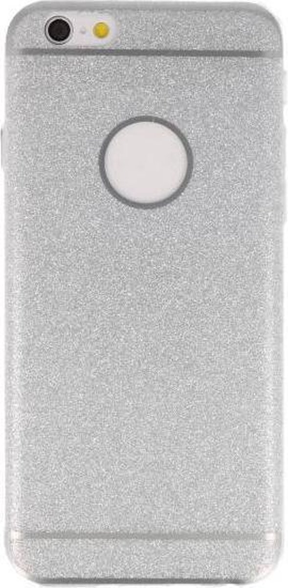 Bling TPU Hoesje Case - Hoesje Geschikt voor iPhone 6 / 6s Zilver
