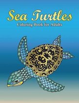 Sea Turtles Coloring Book for Adults