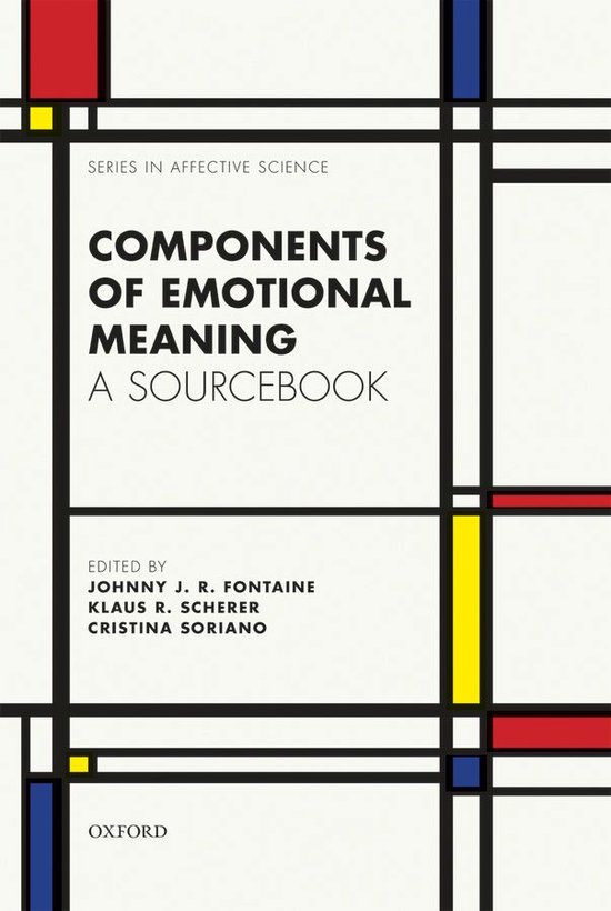 Components of emotional meaning - cover