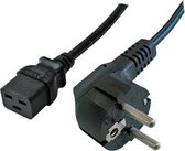 LOGON TC02NC electriciteitssnoer Zwart 3 m IEC C19