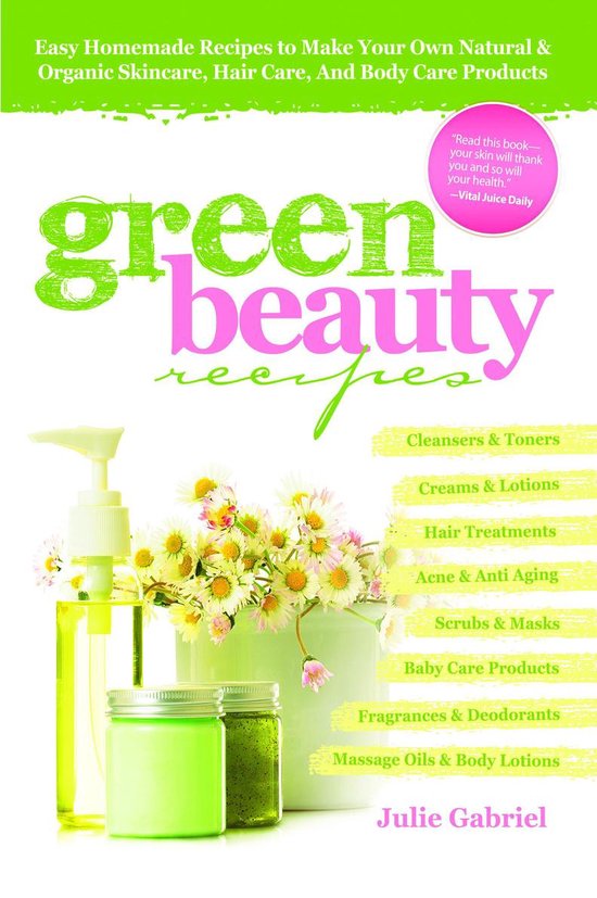 Green Beauty Recipes - cover