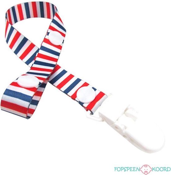 Fopspeenkoord rood wit blauw | Hollandia
