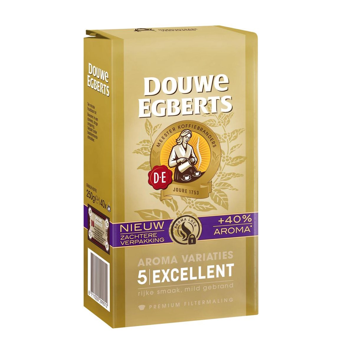 Jacobs Douwe Egberts BE Douwe Egberts Excellent Filterkoffie thumbnail 5