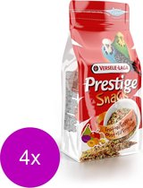 Perruches Versele-Laga Prestige Snack - Snack Oiseau - 4 x 125 g