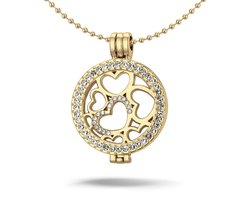 Montebello Ketting Aleta GZ - 316L Staal - Hart - ∅35mm - Coin - 3-delig - 80cm