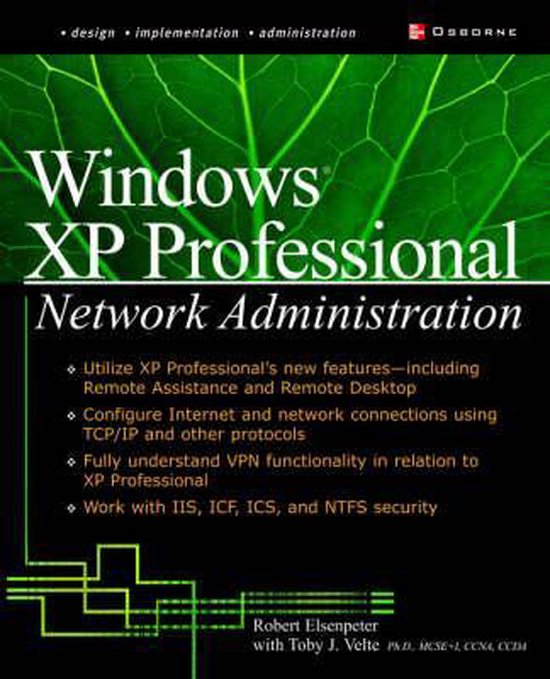 Windows Xp Professional Network Administration - cover