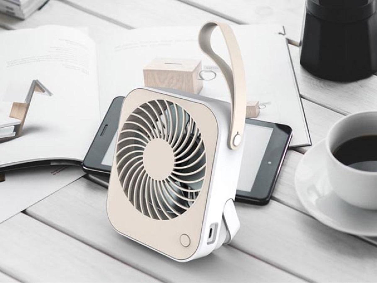 Shall VTUSBA3 design ventilator op accu en USB