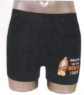 humor - boxershort - Would you like to see how big I can be - one size