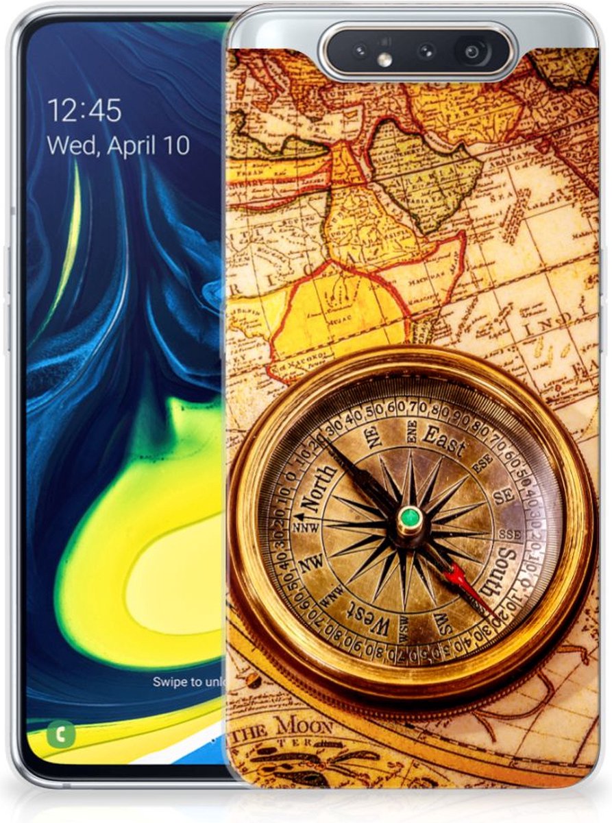 Samsung Galaxy A80 Siliconen Back Cover Kompas