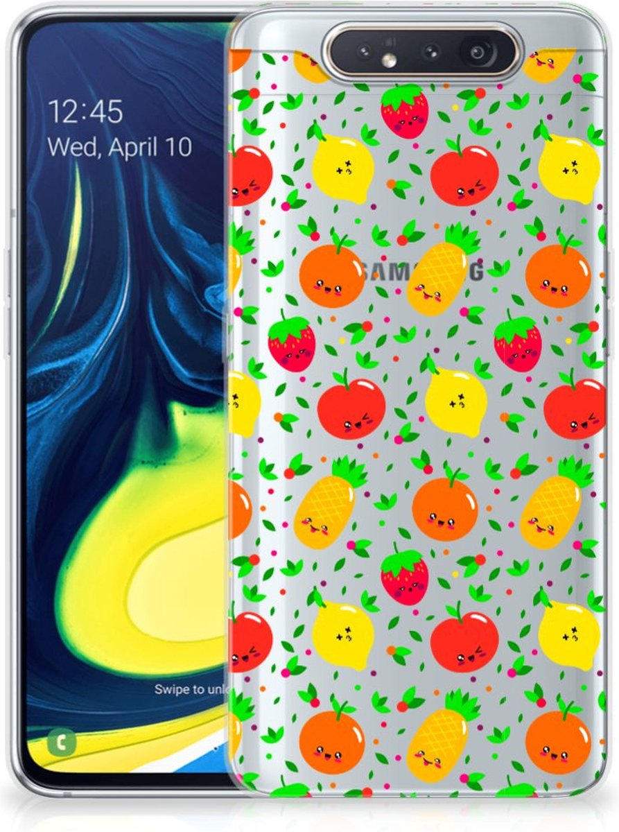 Samsung Galaxy A80 Siliconen Case Fruits